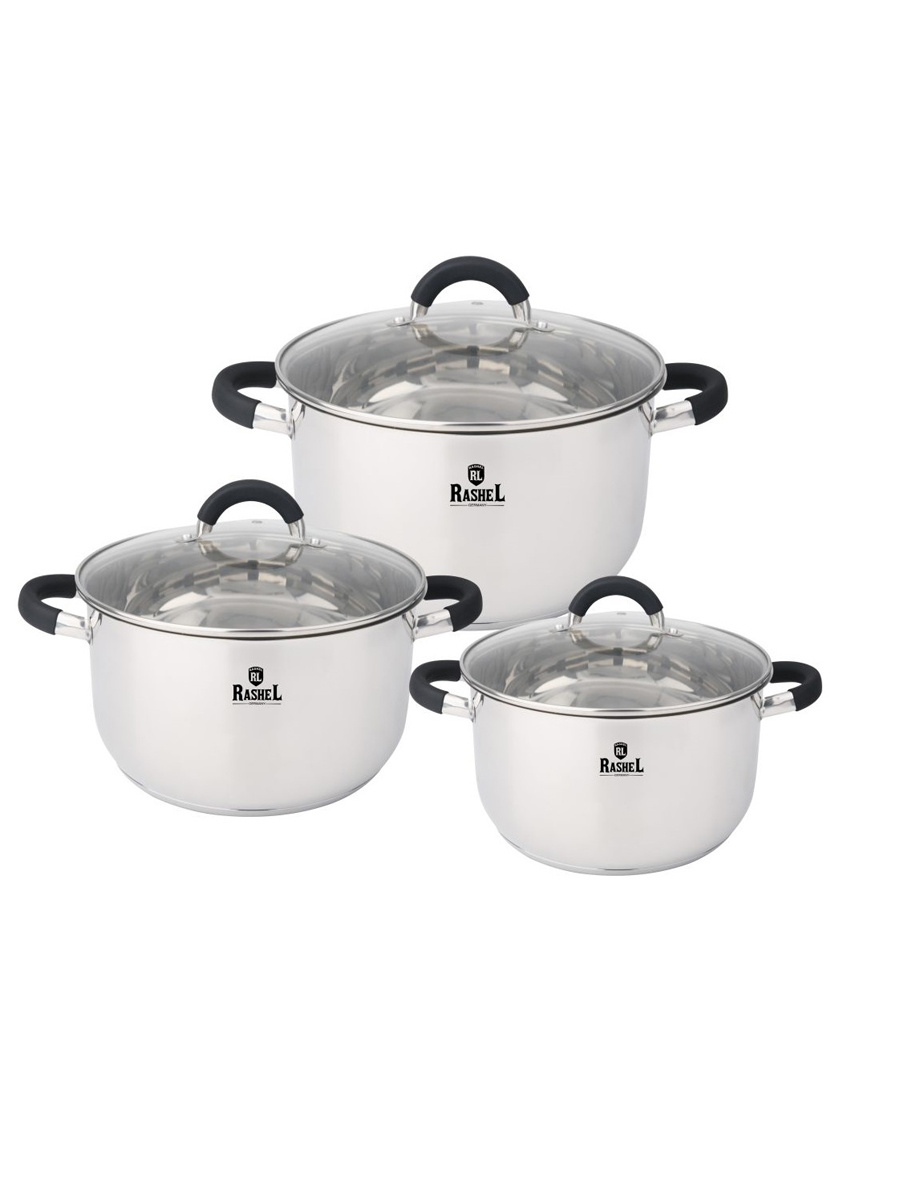 картинка Набор кастрюль 6 пр/R-346к от магазина Одежда+