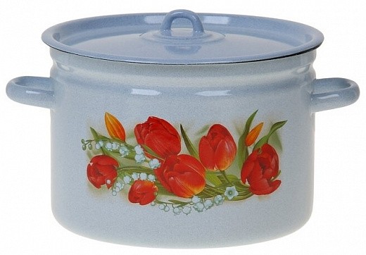 картинка Кастрюля эмаль 7 л/С-1620/4Рб от магазина Одежда+