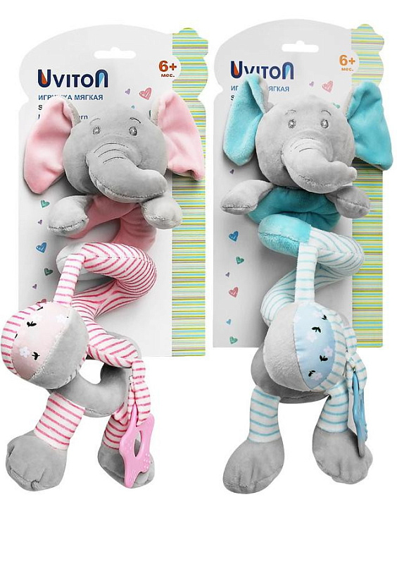 картинка Игрушка-спиралька "Слоник" Uviton/0125 от магазина Одежда+