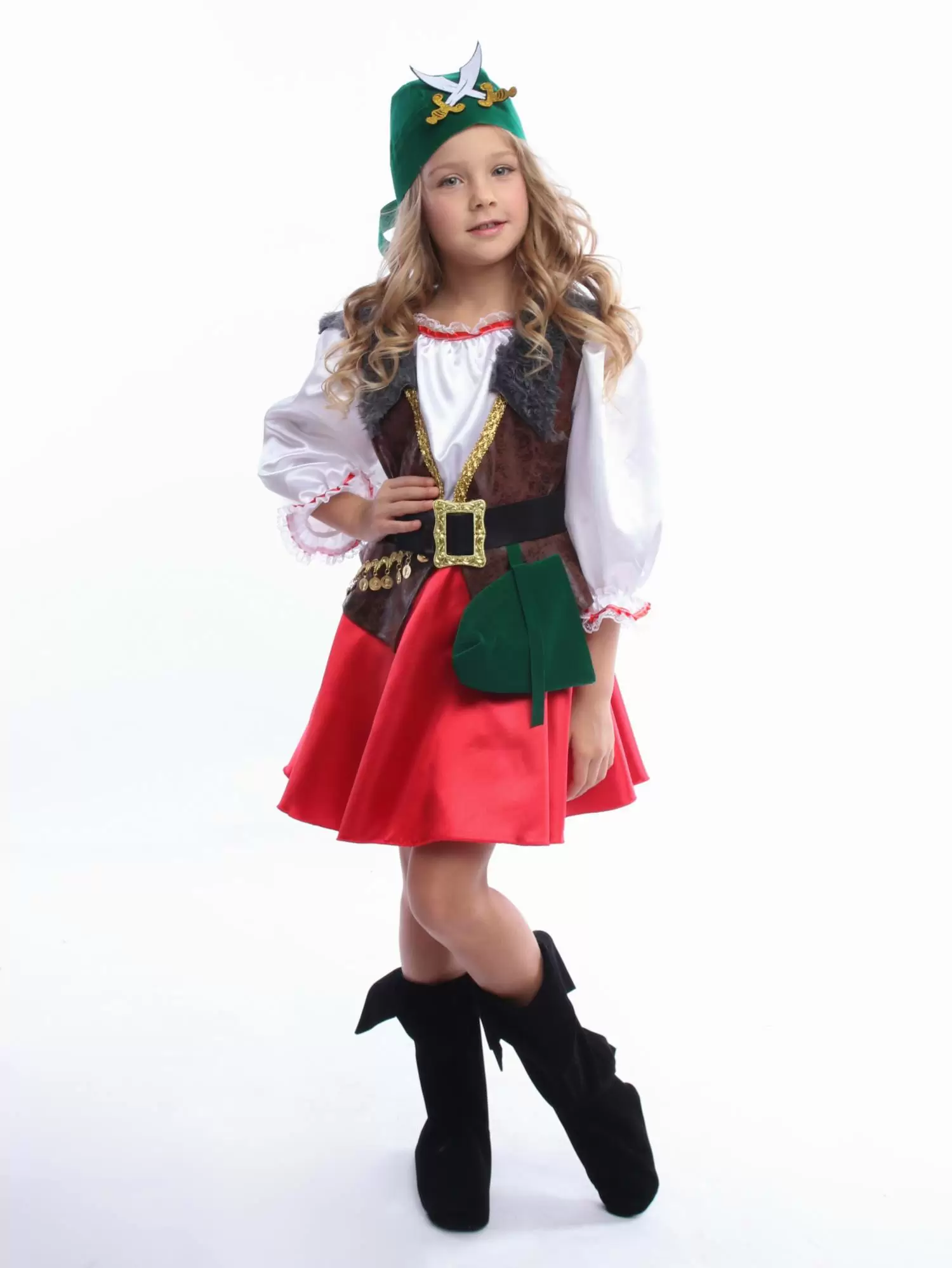 картинка Карнавальный костюм "Разбойница"/1074 к-22 от магазина Одежда+