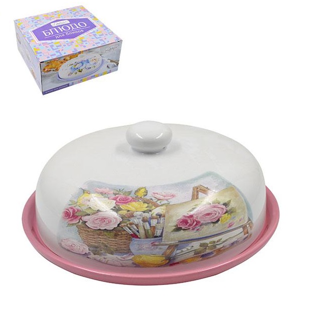 картинка Блюдо д/блинов "Акварель"/HC620-P01 от магазина Одежда+