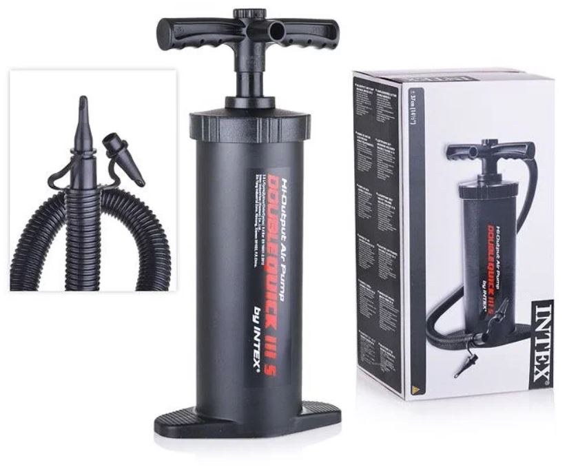 картинка Насос ручной 37 см/3 насадки/68605 от магазина Одежда+