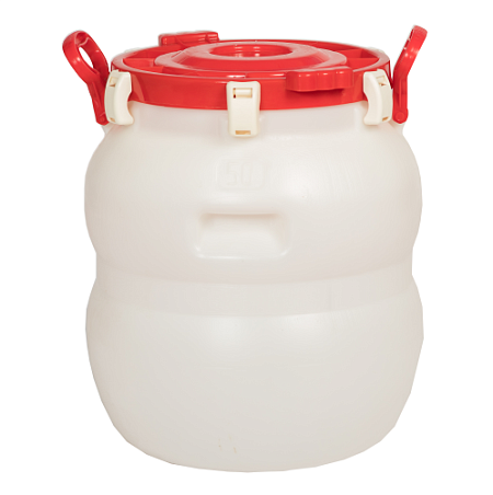 картинка Бочка 50 л герметичная с широким горлом/Радиан от магазина Одежда+