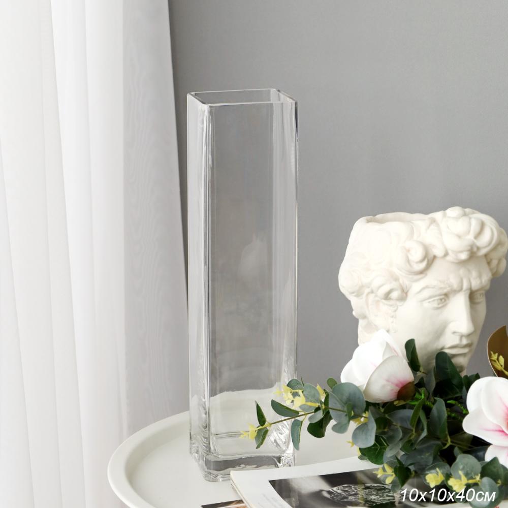 картинка Ваза для цветов 10*40 см Квадрат/R-1040 от магазина Одежда+