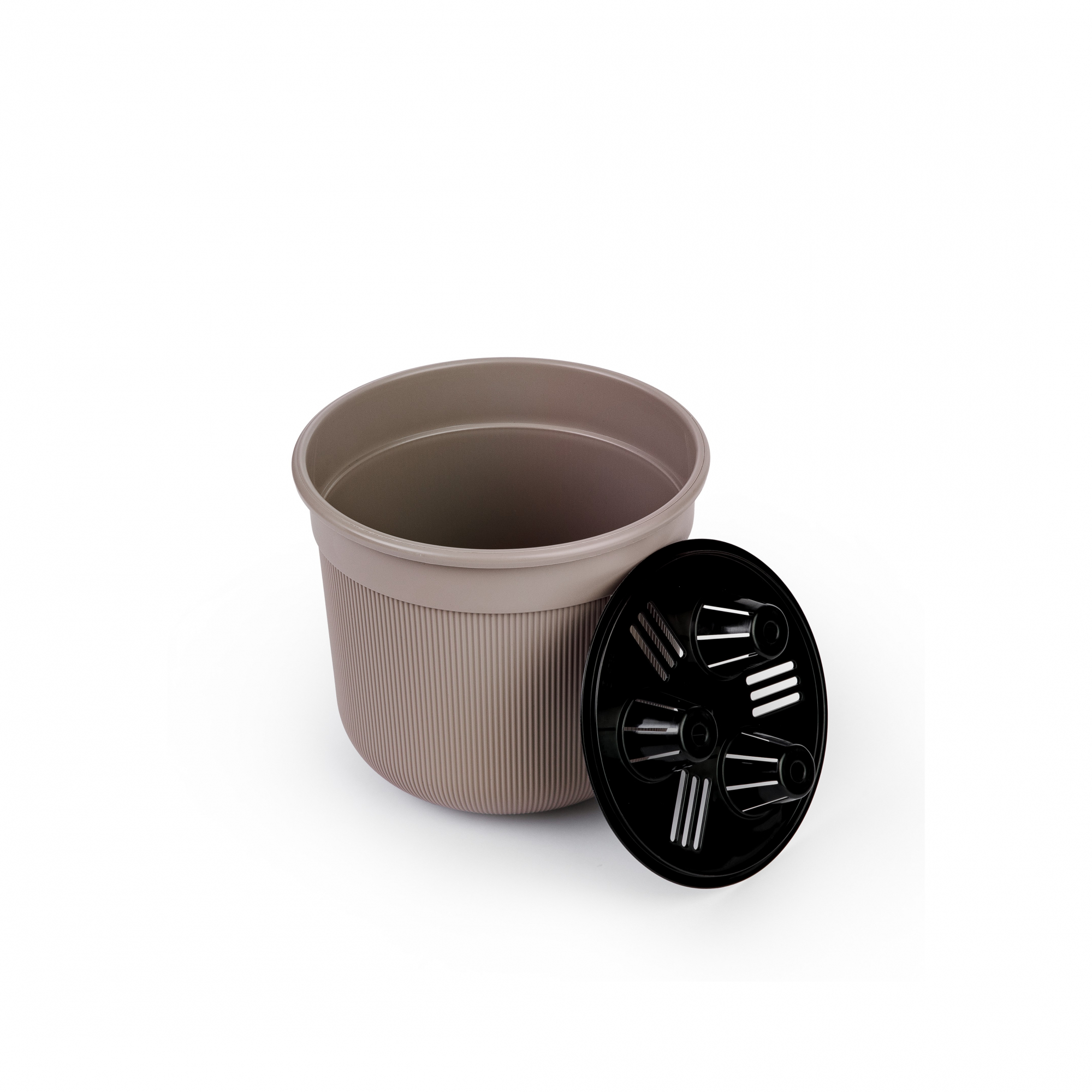 картинка Горшок цветочный "Сканди" 2л 9120/1л 9158/5л 9153/Альтернатива от магазина Одежда+