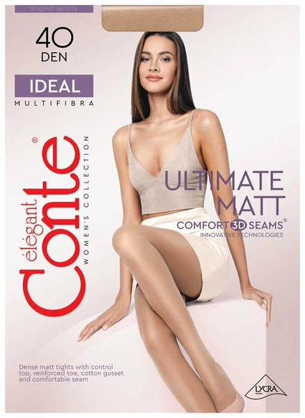картинка Колготки "Conte" IDEAL 40 от магазина Одежда+