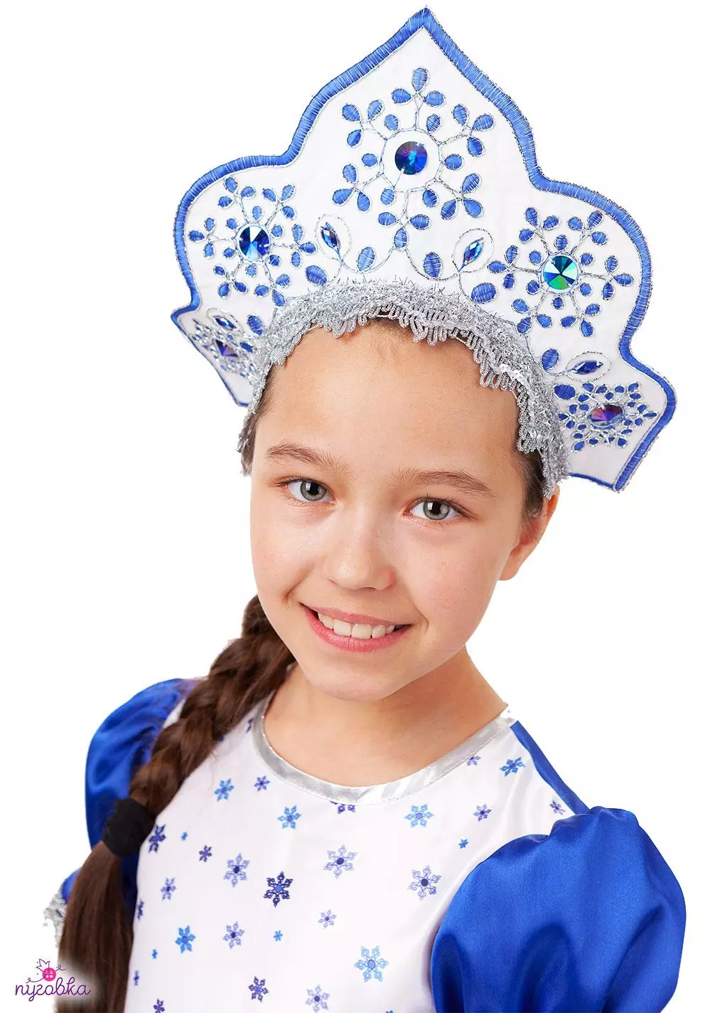 картинка Кокошник "Снегурочка"/1038 к-18 от магазина Одежда+