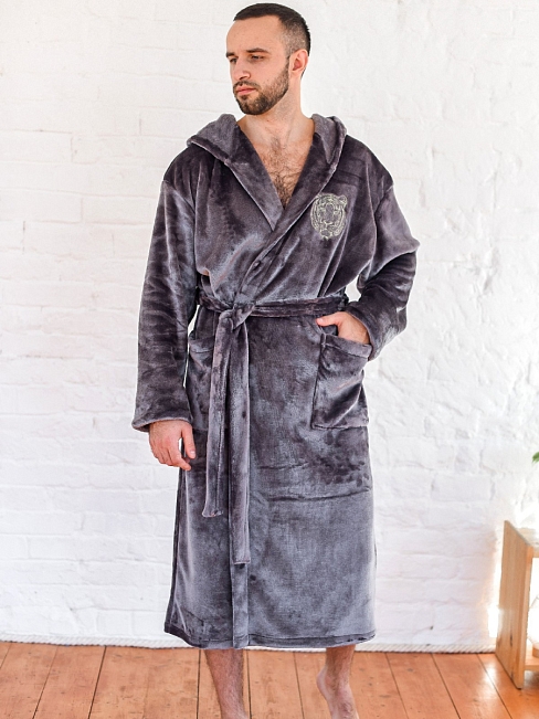 картинка Халат мужской "Тигр"/1809-Эф от магазина Одежда+