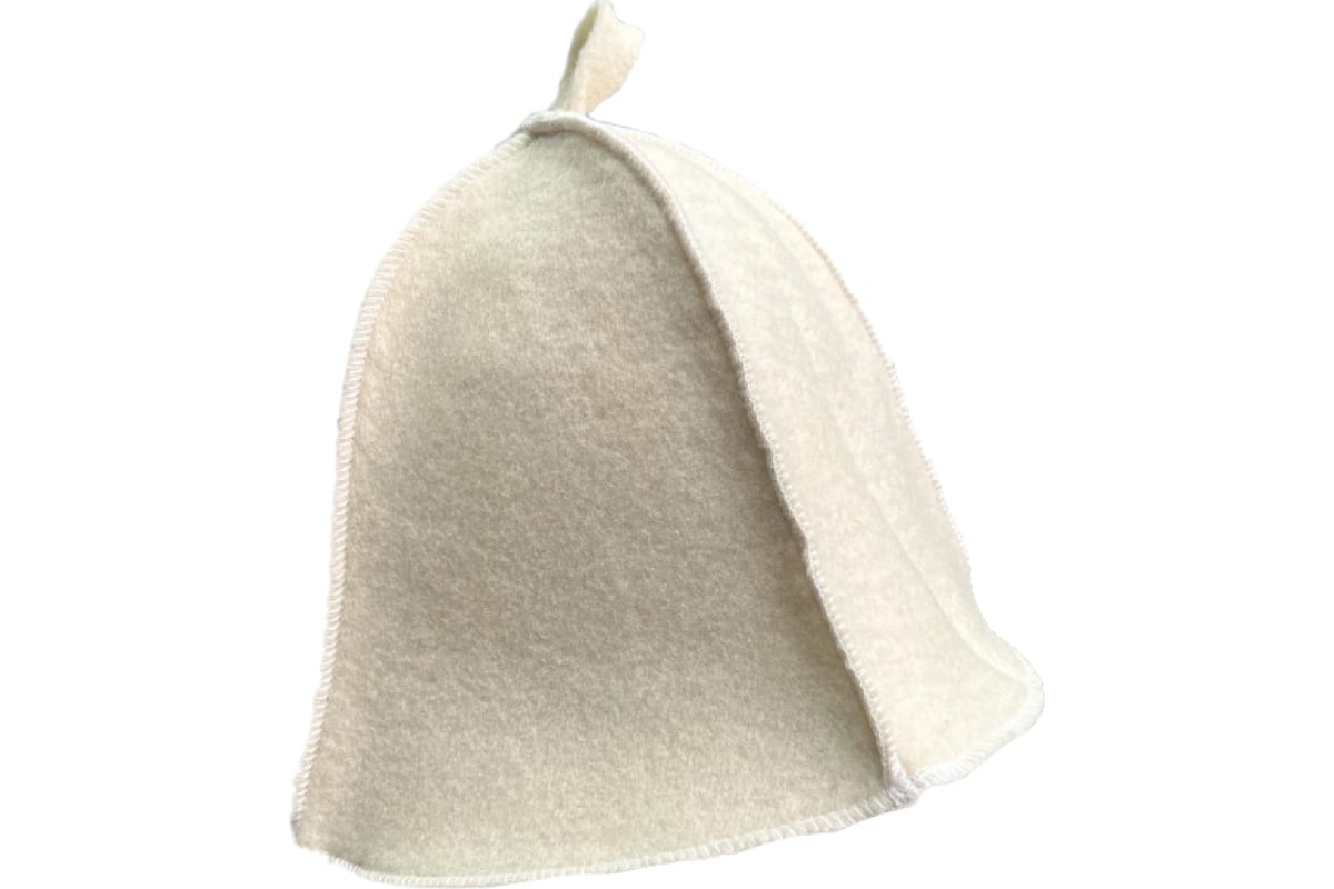 картинка Шапка д/бани "БЕЛАЯ" ТМ "Бацькина баня"/10401 от магазина Одежда+