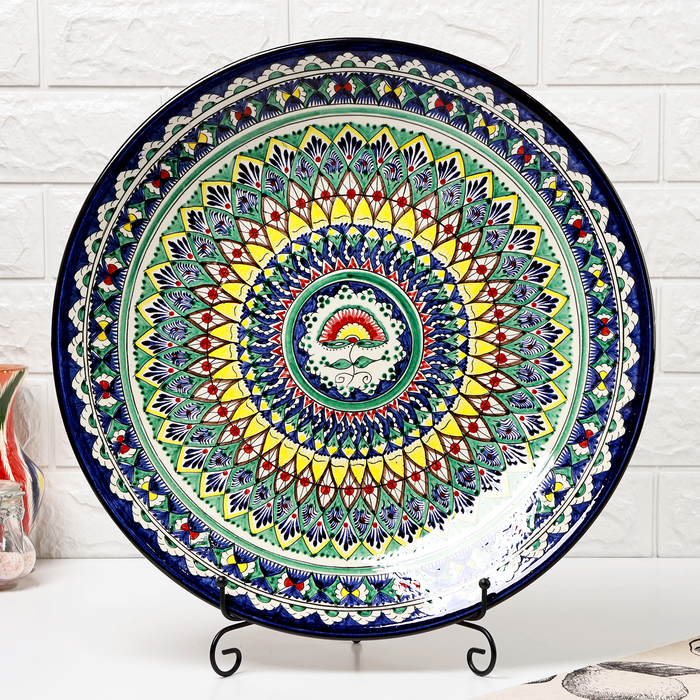 картинка Ляган круглый Риштанская Керамика 41 см(42,5см) /2741366 от магазина Одежда+