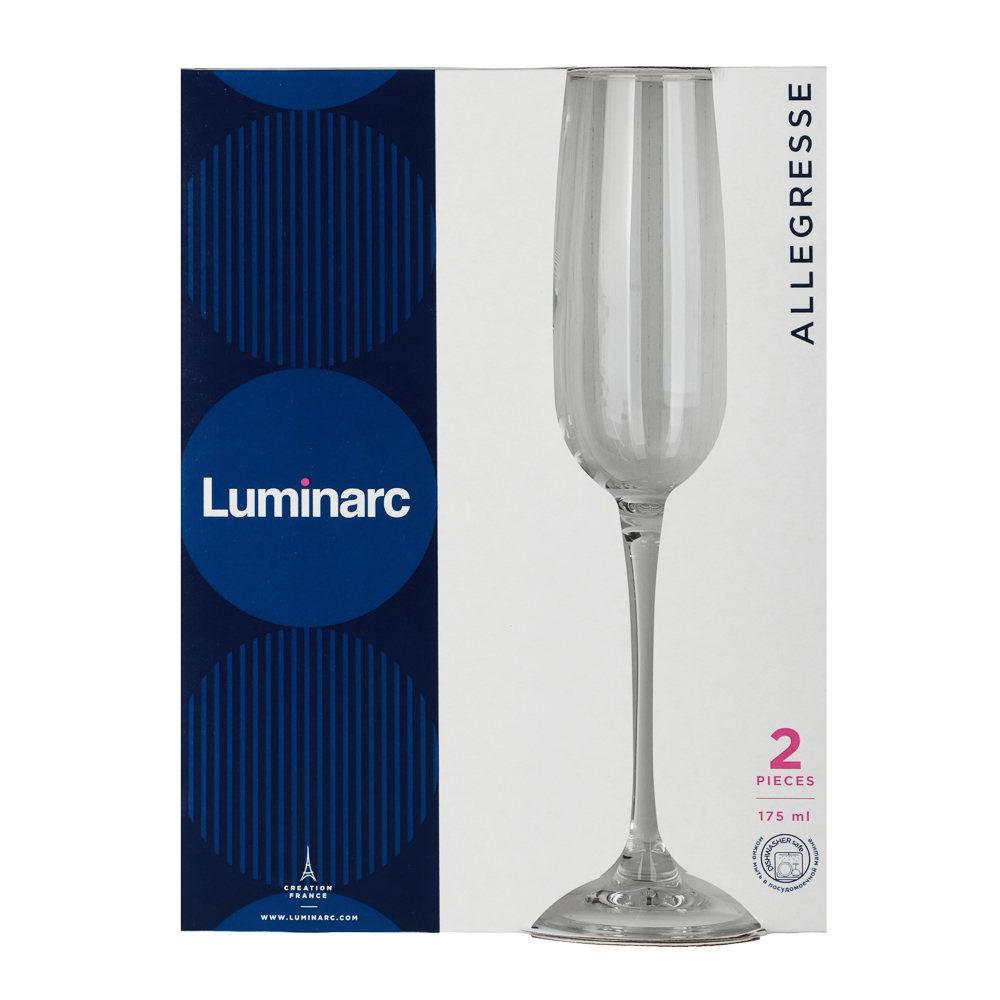 картинка Набор бокалов д/шампанского 2шт 175мл/878-472 от магазина Одежда+