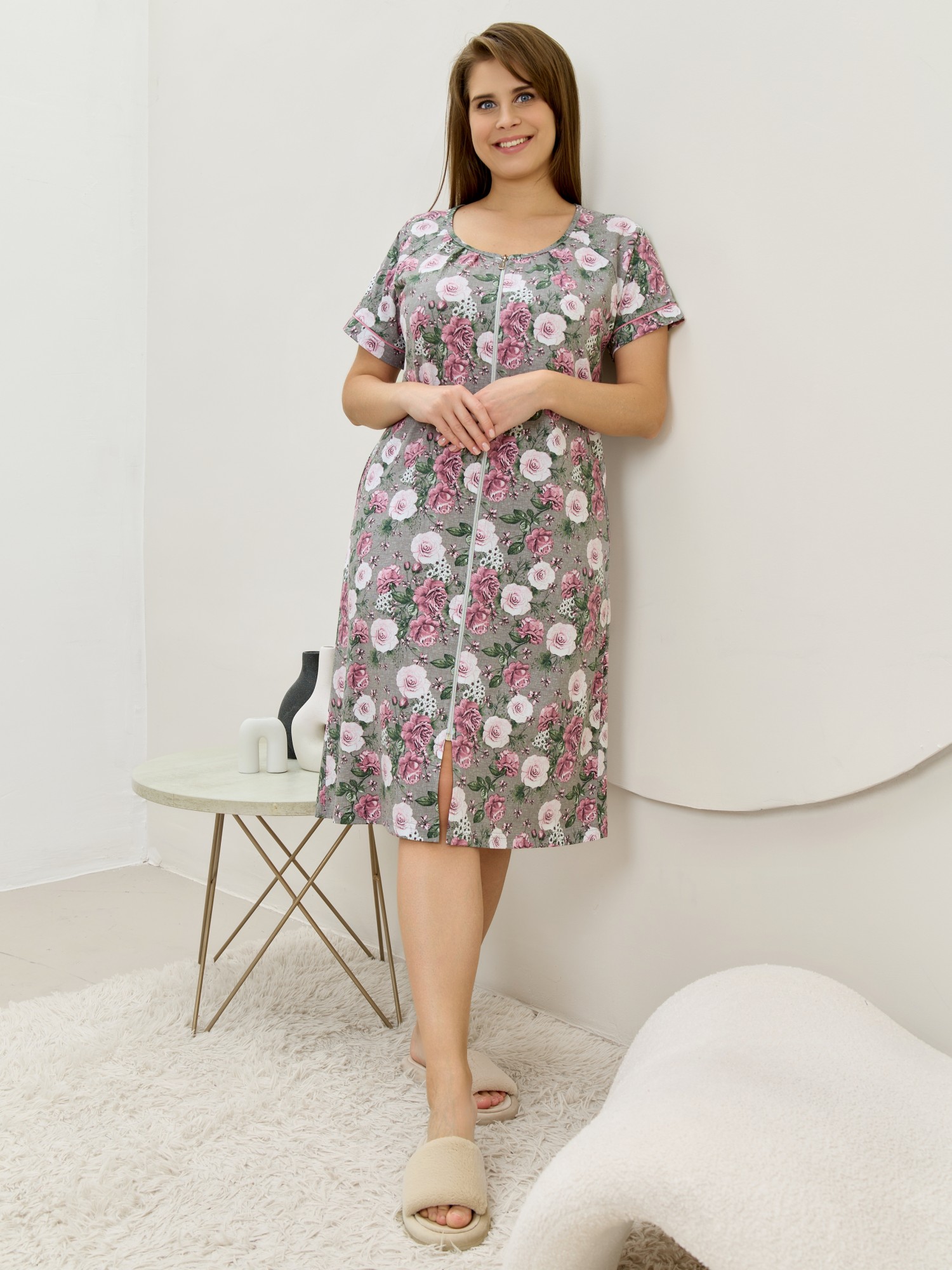 картинка Халат женский "Флэр"/Х-763 от магазина Одежда+