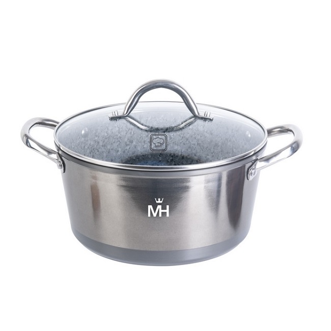 картинка Кастрюля 4,3л "MercuryHaus"/MC - 1774 Silver от магазина Одежда+
