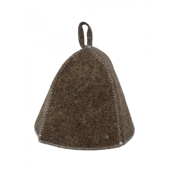 картинка Шапка д/бани "СЕРАЯ" TM ”Бацькина баня"/10402 от магазина Одежда+