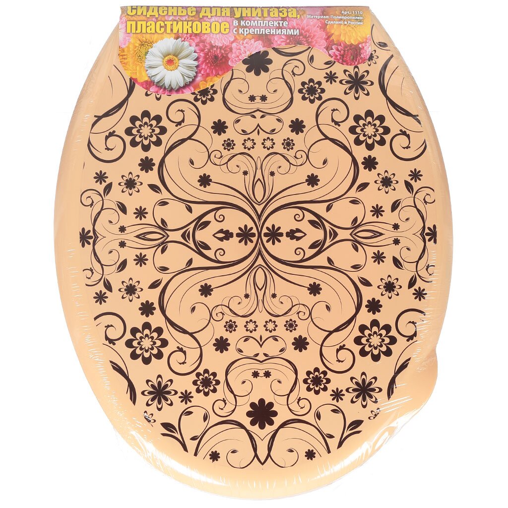 картинка Сиденье для унитаза "Декор"1110 Виолет от магазина Одежда+