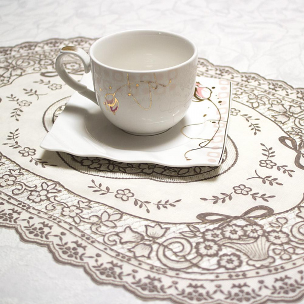 картинка Салфетка Ажурная Grace овал 30*45 от магазина Одежда+