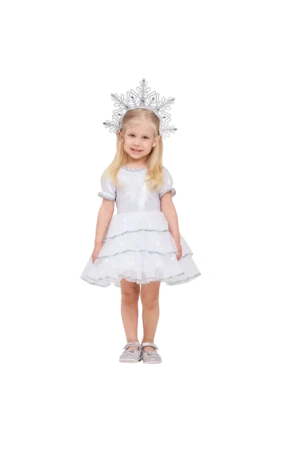 картинка Карнавальный костюм "Снежинка Аврора"/2141 к-22 от магазина Одежда+