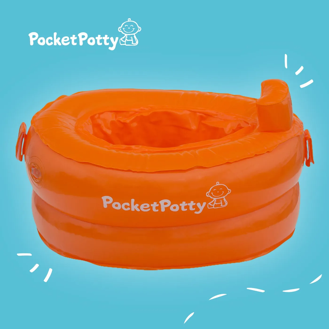 картинка Горшок надувной дорожный PocketPotty/PP-3102R/Roxy от магазина Одежда+