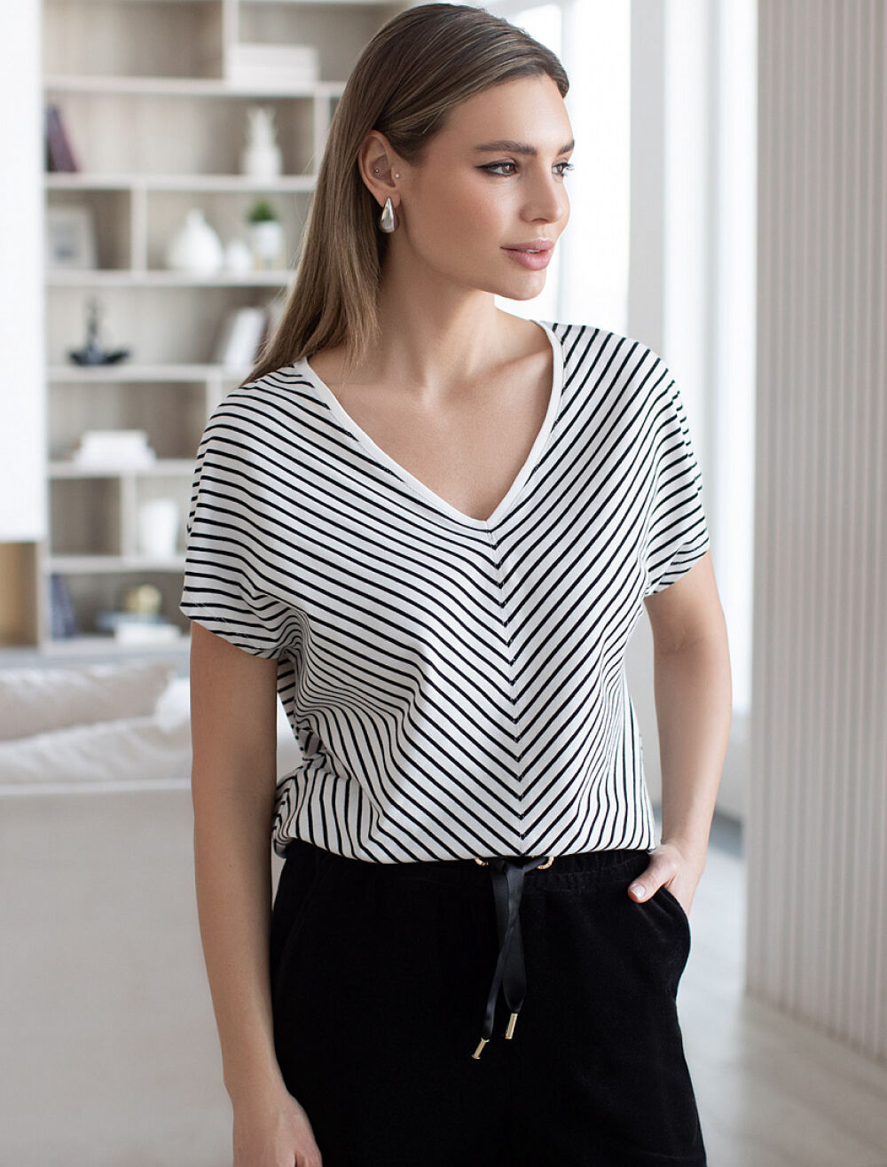 картинка Футболка женская D49.069 от магазина Одежда+