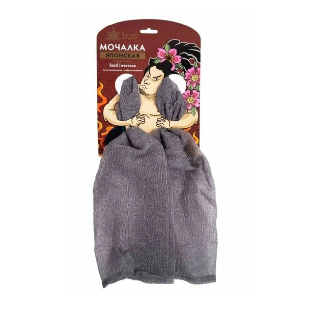 картинка Мочалка-полотенце "Японская" "Банные штучки"/41428 от магазина Одежда+