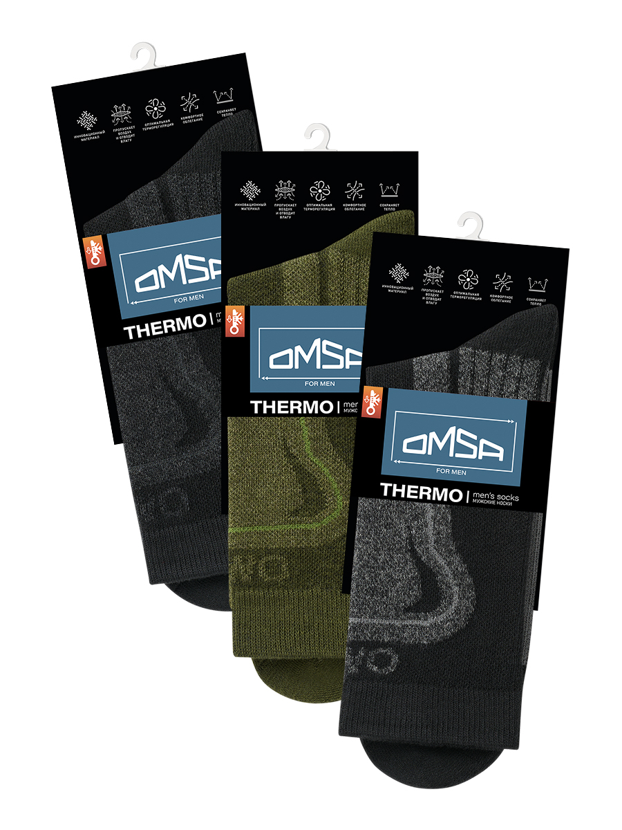 картинка Носки мужские "OMSA" THERMO 902 от магазина Одежда+