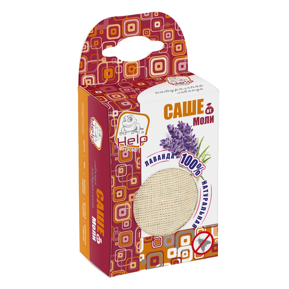 картинка HELP Саше от моли 1 шт/80310/ЛГ от магазина Одежда+