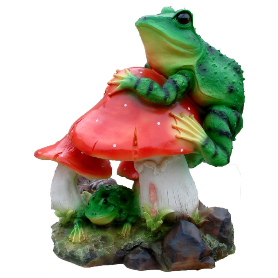 картинка Фигурка "Мухомор с лягушками" (300*690мм)/346 от магазина Одежда+