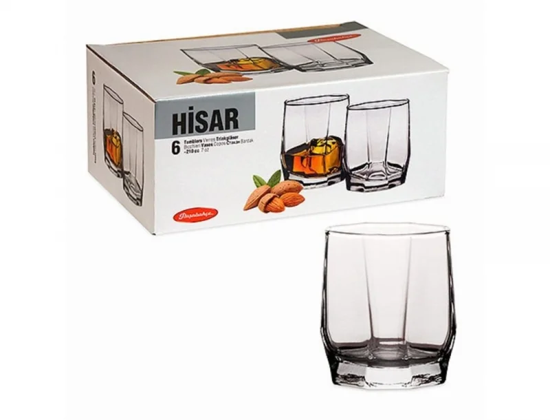 картинка Набор стаканов "Хизар" 6 шт 210(195) мл/42856 от магазина Одежда+