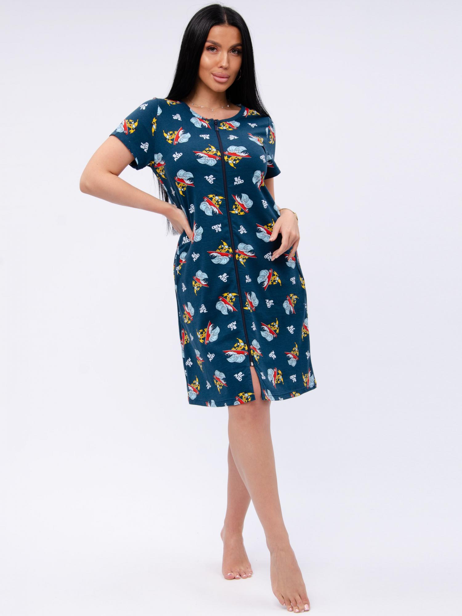 картинка Халат женский "Красотка 11"/382б от магазина Одежда+