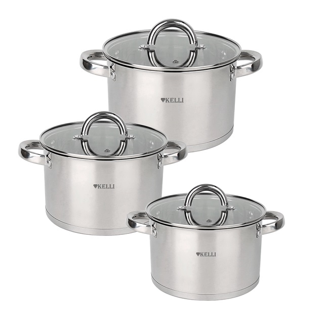 картинка Набор Кастрюль из 6-и пр/KL-4701 от магазина Одежда+