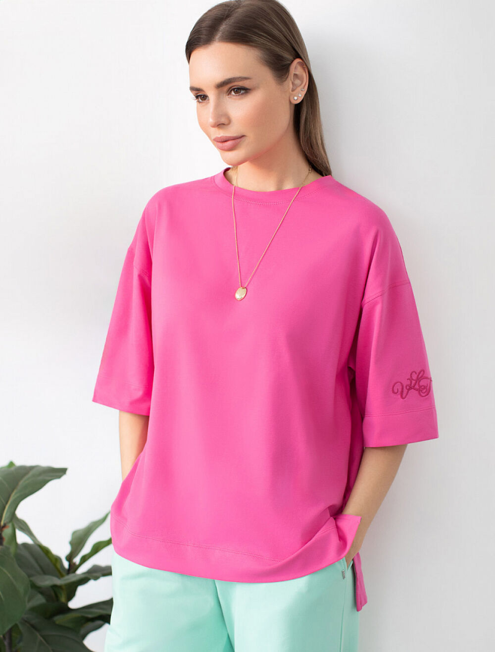 картинка Футболка женская D49.094 от магазина Одежда+