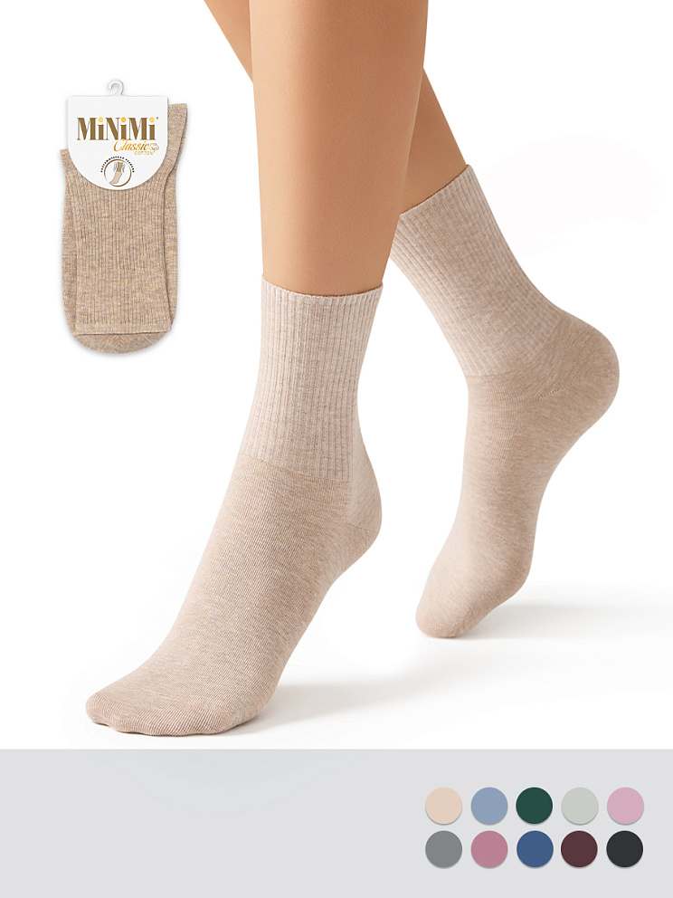 картинка Носки женские"MiNiMi" MINI COTONE 1203 от магазина Одежда+