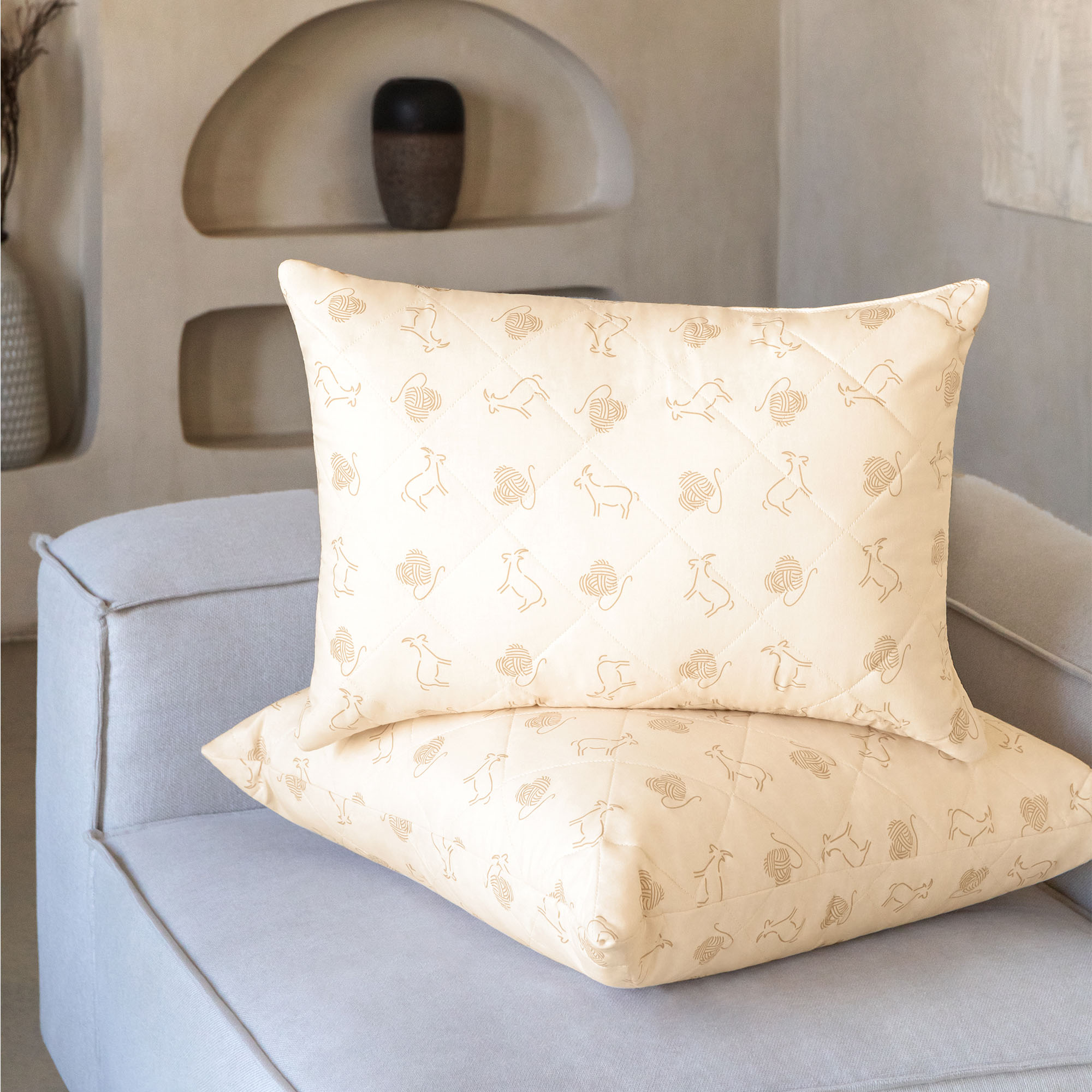 картинка Подушка "Кашемир" 50*70/248/ 68*68/247/НС от магазина Одежда+