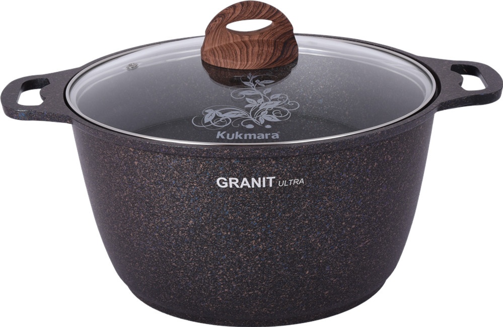картинка Кастрюля 6,0л со ст/кр "Granit ultra"/кгг62а от магазина Одежда+