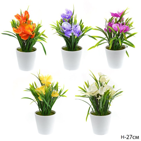 картинка Цветочная композиция 27 см/18051 от магазина Одежда+