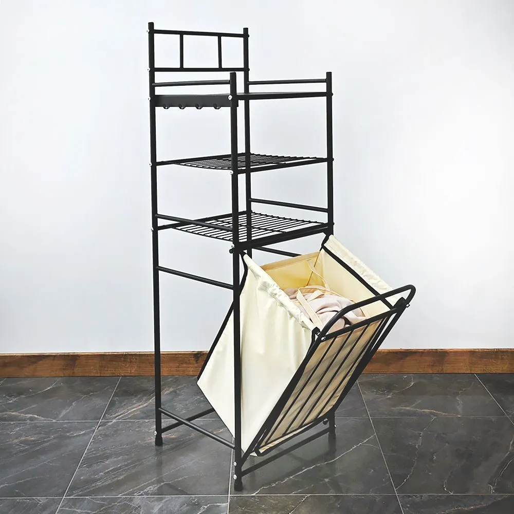 картинка Стеллаж с корзиной д/белья 3-х яр/СК22 от магазина Одежда+