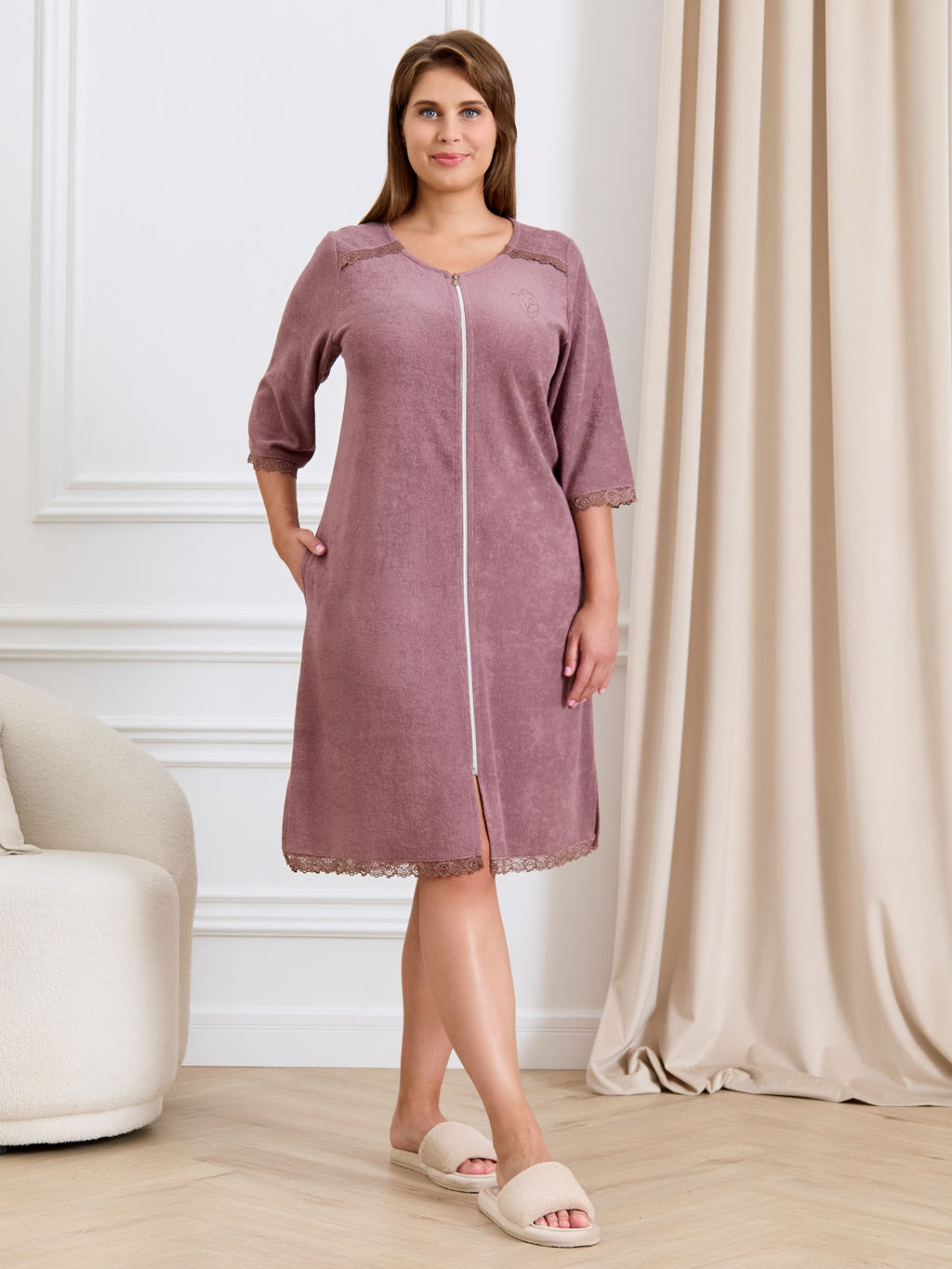 картинка Халат женский "Антей"/Х-748 от магазина Одежда+