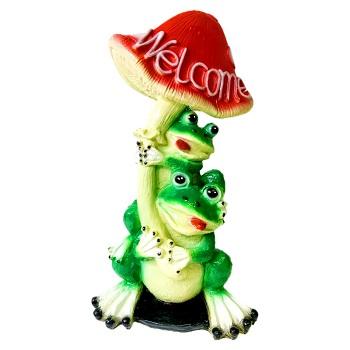 картинка Фигурка "Две лягушки с мухомором" (420*250мм)/453 от магазина Одежда+