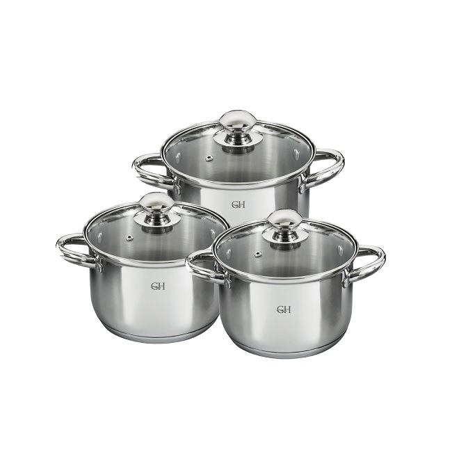 картинка Набор кастрюль GoldHouse 6 пр/GH-1822 от магазина Одежда+