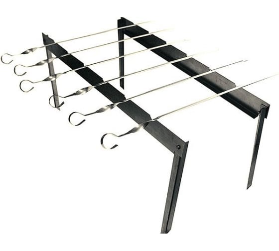 картинка Мангал "Таганок" +6 шампуров ROYALGRILL/80-048 от магазина Одежда+