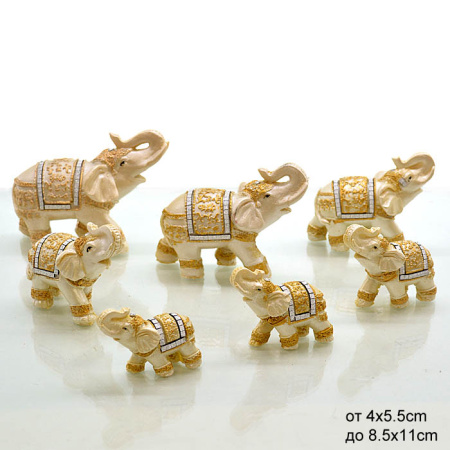 картинка Статуэтки Слоны 7 шт/7030A/8039B от магазина Одежда+