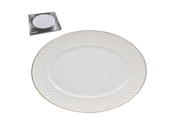 картинка Блюдо овальное Lavenir "Престиж" 10"/690-100 от магазина Одежда+