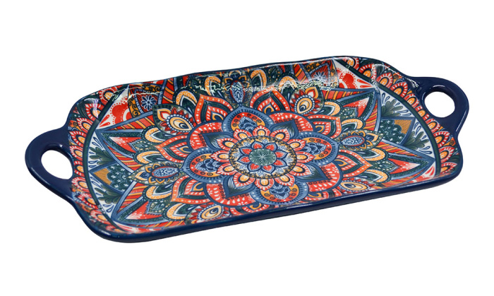 картинка Блюдо Lavenir "Восточная сказка" 12"/бгк12-8205 фарфор от магазина Одежда+