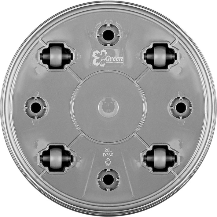 картинка Горшок д/цветов InGreen Villa de Fiori 20л D360мм/6604/ПР от магазина Одежда+