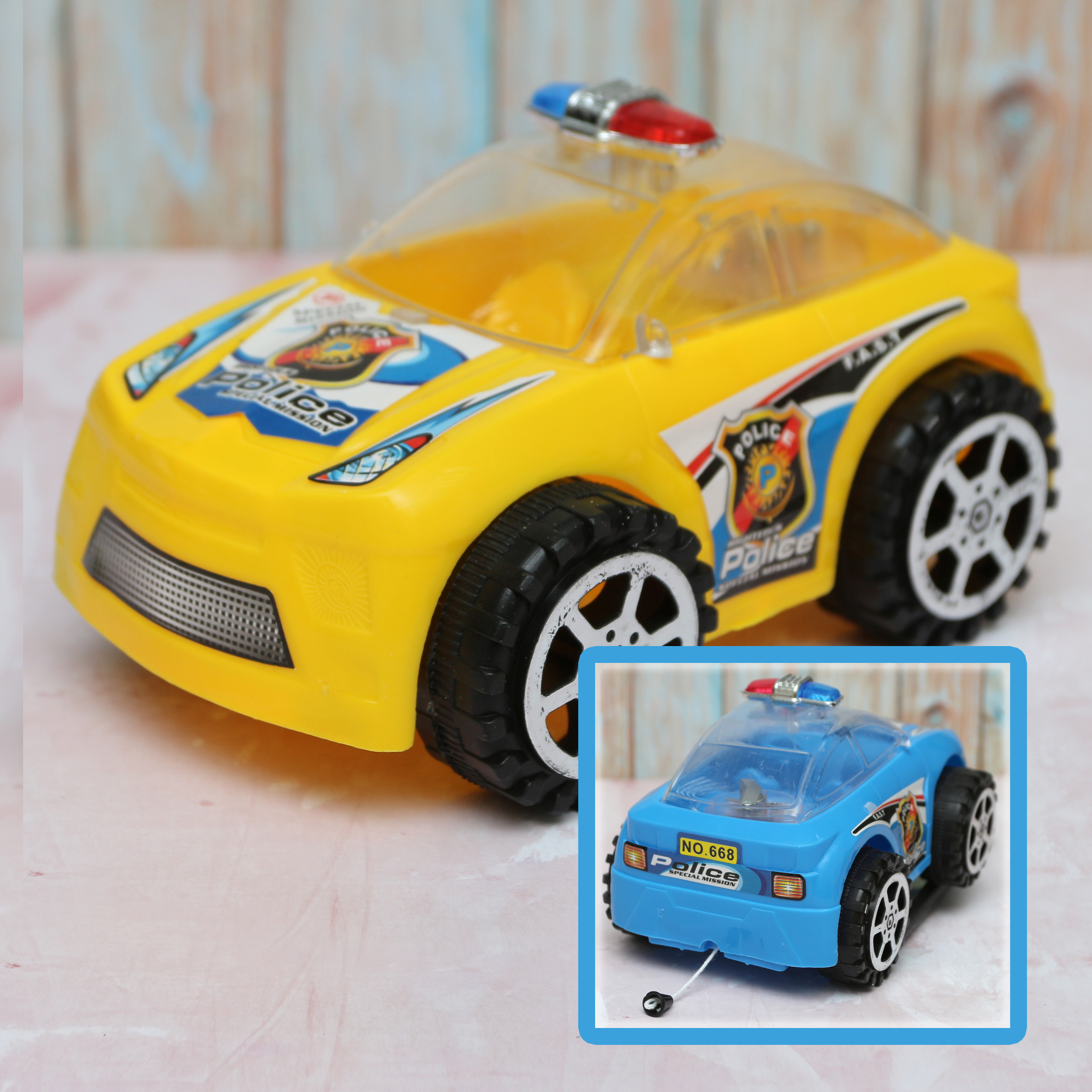 картинка Полицейская машинка №668-5 с пускателем от магазина Одежда+