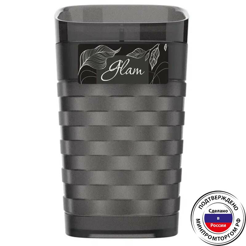 картинка Стакан д/зубных щеток Glam б/разделителя/15910/15911/ПБ от магазина Одежда+