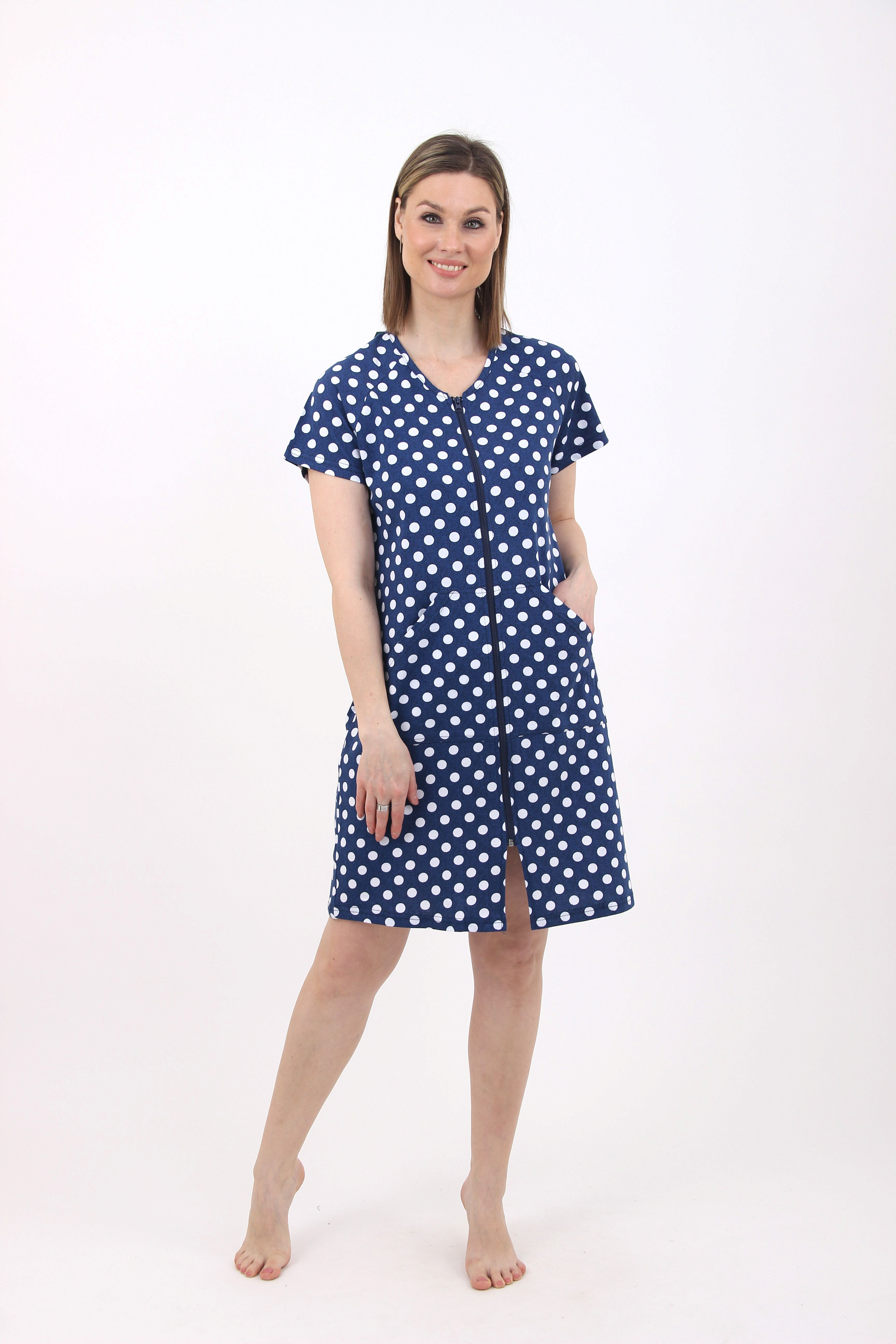 картинка Халат женский W1-437/1 от магазина Одежда+