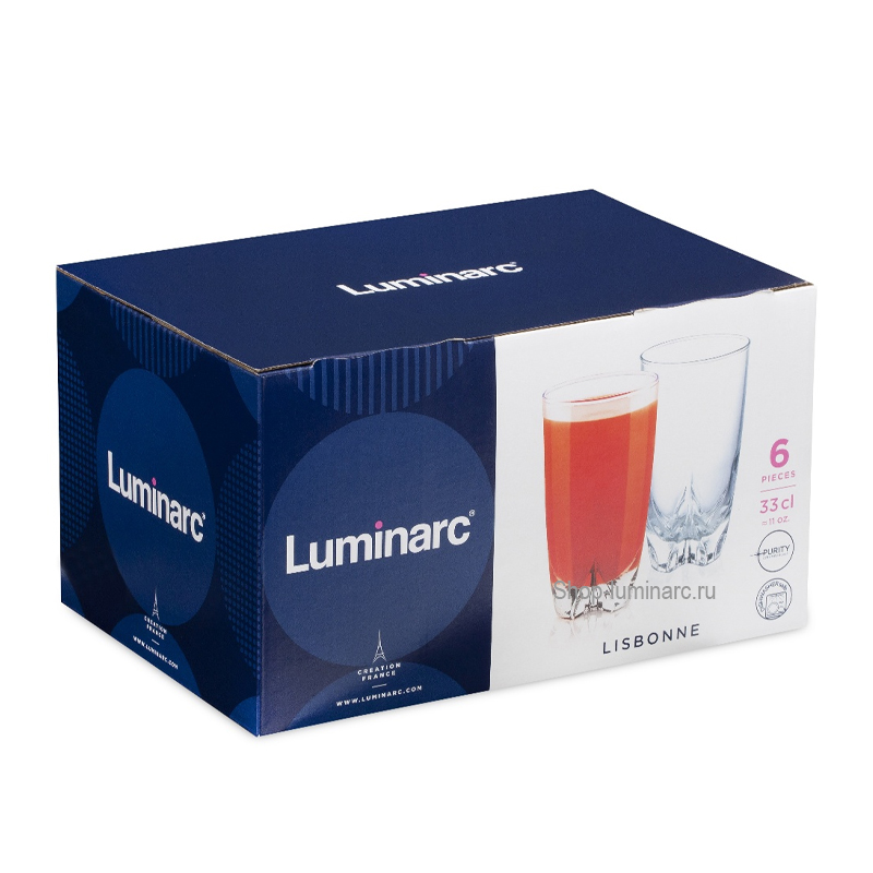 картинка Набор стаканов LISBONNE 6шт 330мл/V0402 от магазина Одежда+