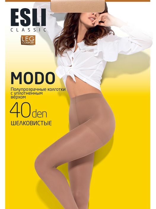 картинка Колготки женские Esli Modo 40 den + XL от магазина Одежда+