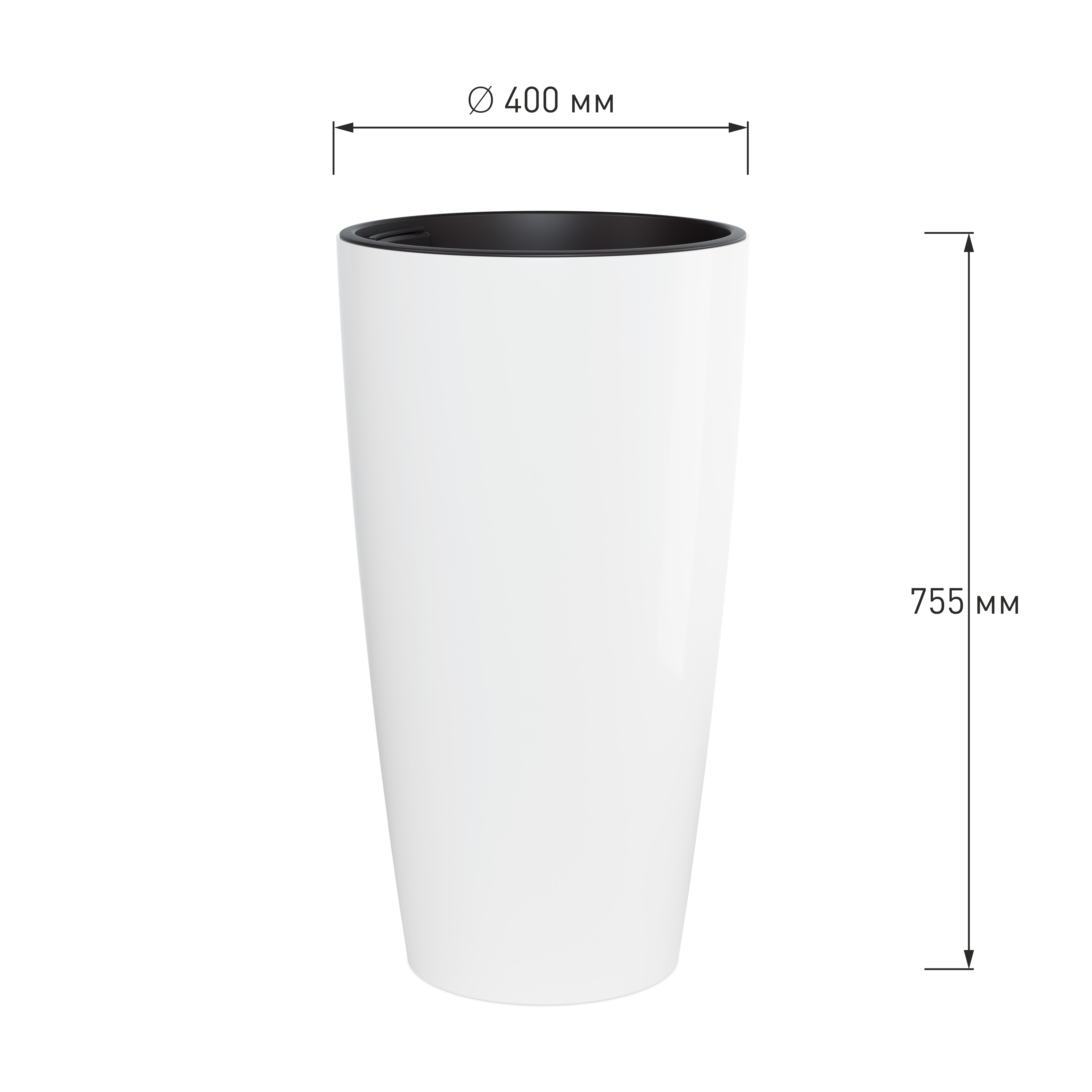 картинка Кашпо "Рондо" 71л/8878,8877/Альтернатива от магазина Одежда+